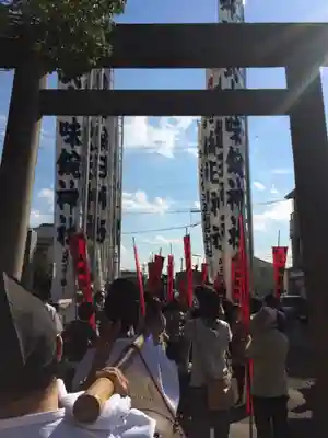 味鋺神社のお祭り