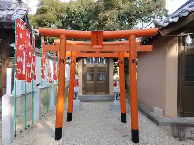 篠目八幡宮の鳥居