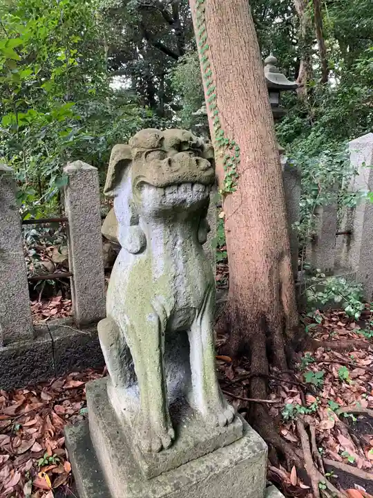 氣比神宮の狛犬