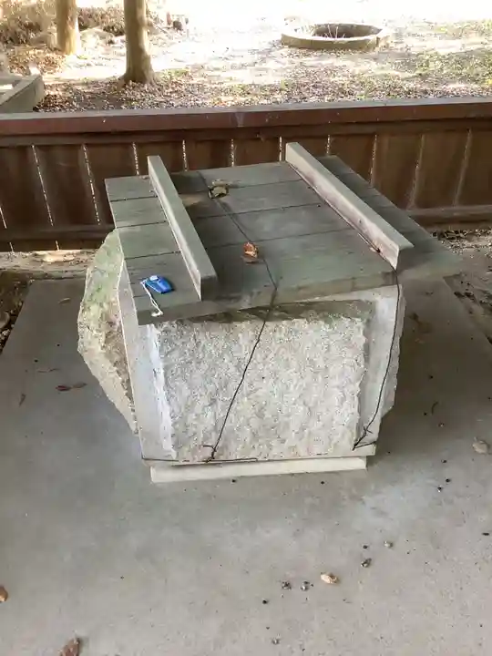 神明社(篠木町)の手水舎