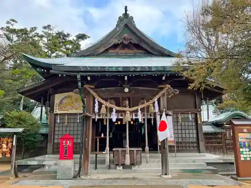 忌宮神社の本殿