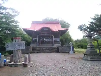 丸瀬布神社の本殿・本堂