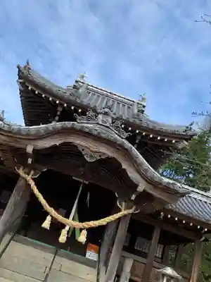 国津姫神社の本殿・本堂