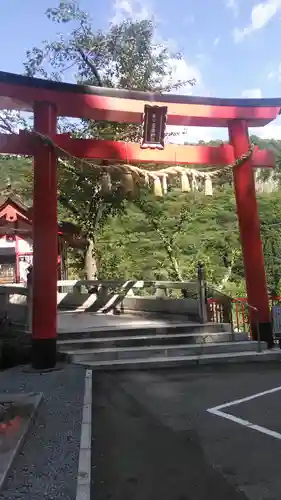 金櫻神社の鳥居