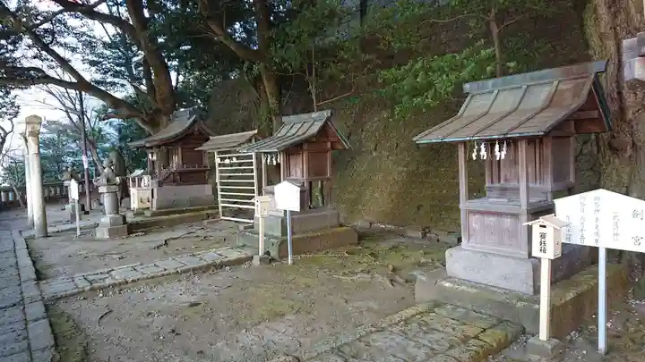 宇都宮二荒山神社の末社・摂社