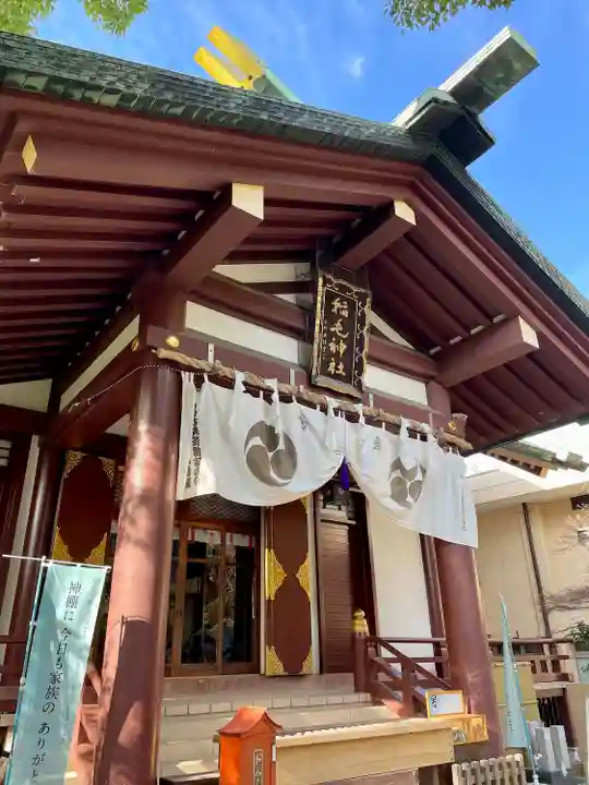 稲毛神社の本殿・本堂