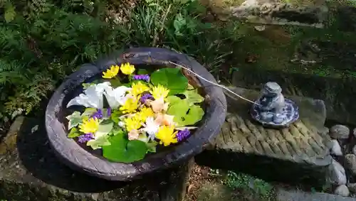 かっぱの寺 栖足寺の手水