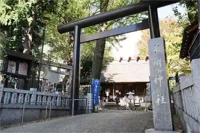 高円寺氷川神社の鳥居
