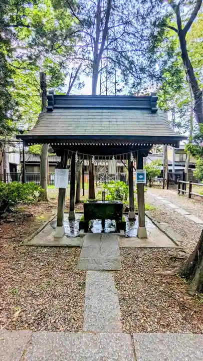 調神社の手水舎