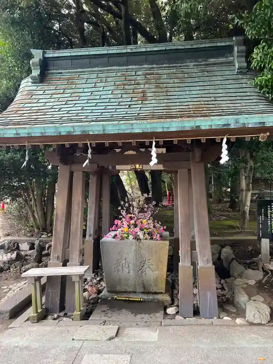 富知六所浅間神社の手水舎