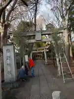 自由が丘熊野神社の鳥居