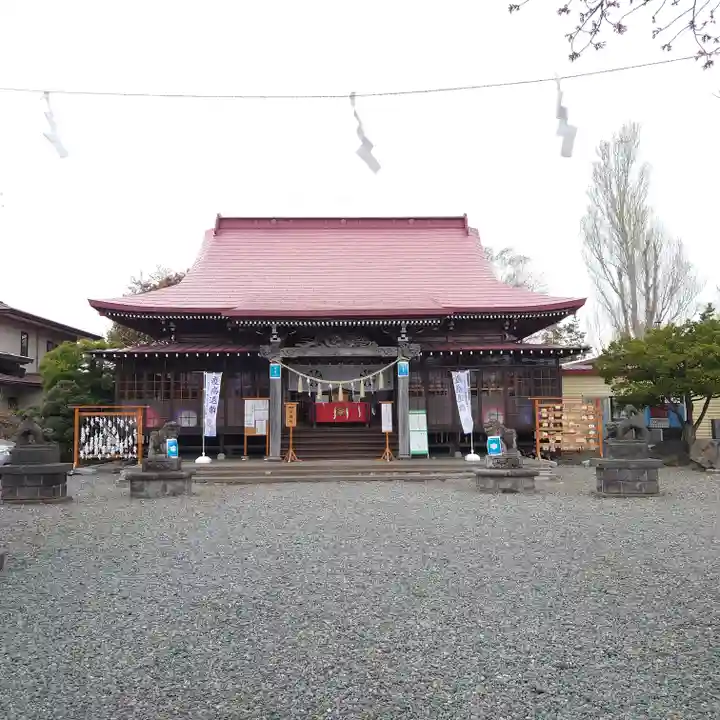 伊達神社の本殿・本堂
