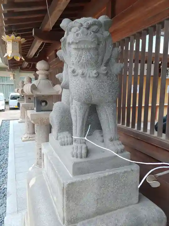 櫛田神社の狛犬