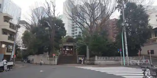 金王八幡宮の景色