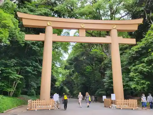 明治神宮の鳥居