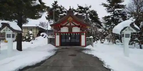 北鎮安全神社の本殿