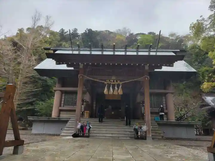 安房神社の本殿・本堂