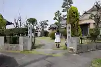 義眞寺の山門・神門