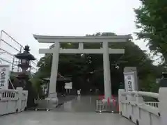 白旗神社の鳥居