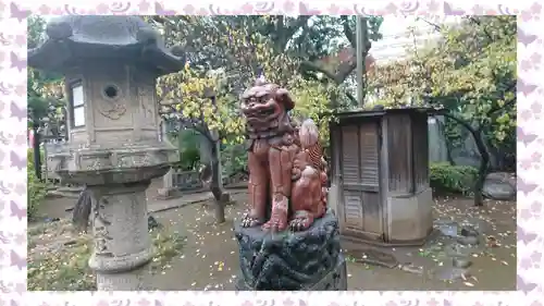 品川神社の狛犬