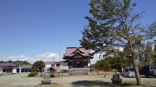 追分八幡神社の本殿