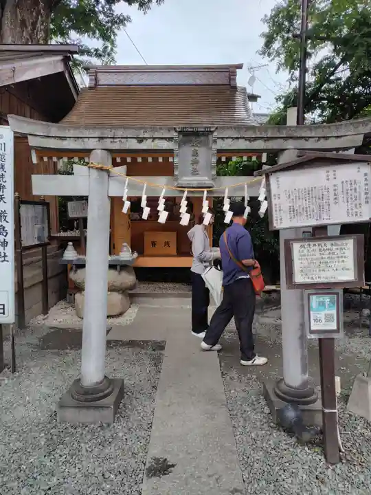 厳島神社(川越熊野神社境内)(埼玉県)