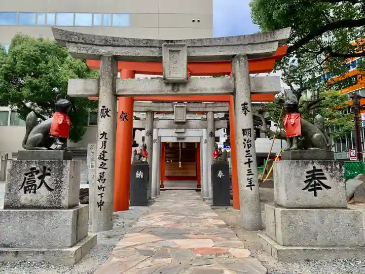今益稲荷神社の鳥居