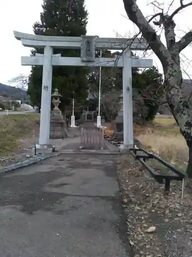 高司神社〜むすびの神の鎮まる社〜の鳥居