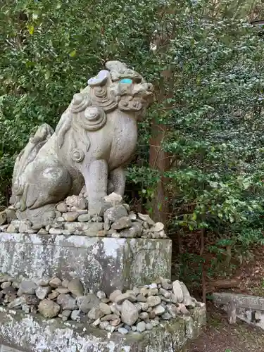 菅船神社の狛犬