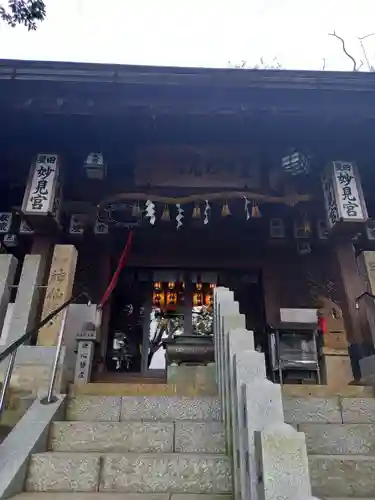 星田妙見宮の本殿・本堂