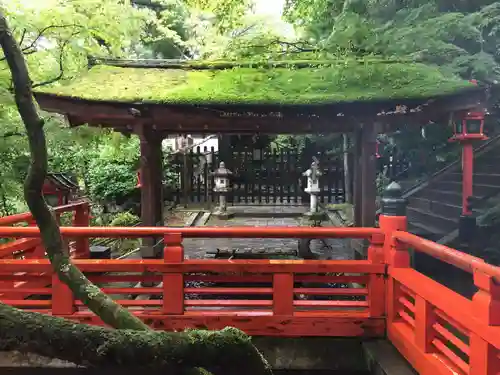 鞍馬寺の手水舎