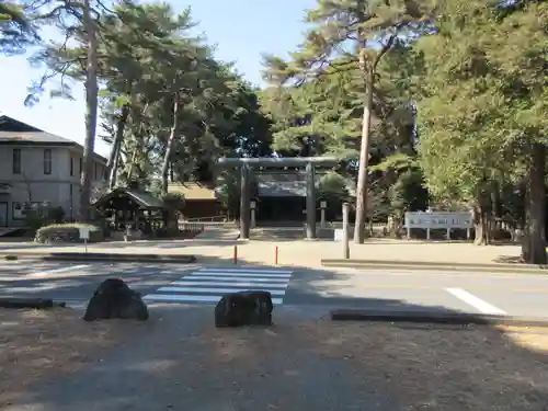 埼玉縣護國神社の鳥居