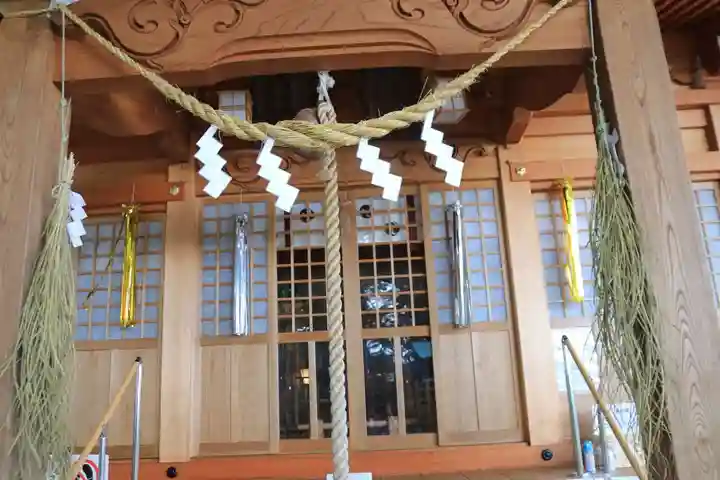 阿久津「田村神社」(郡山市阿久津町)旧社名:伊豆箱根三嶋三社の本殿・本堂