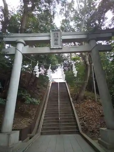 神鳥前川神社の鳥居