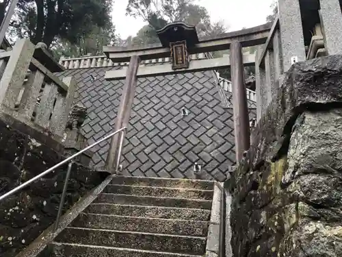 奥津嶋神社の鳥居