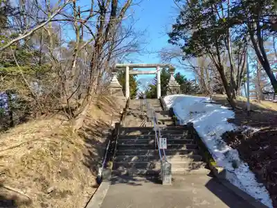 東神楽神社の鳥居