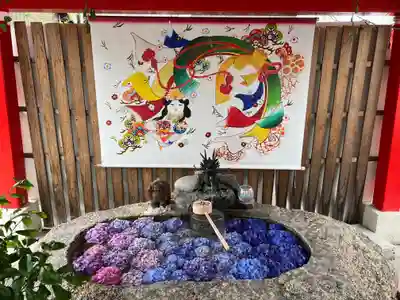 別小江神社の手水舎