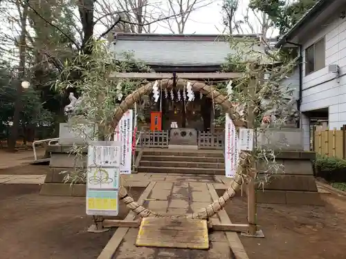 神明氷川神社の本殿・本堂