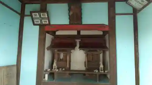 三軒家の鬼門除け稲荷の本殿・本堂