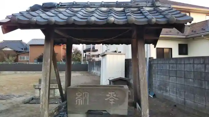 熊野神社の手水舎