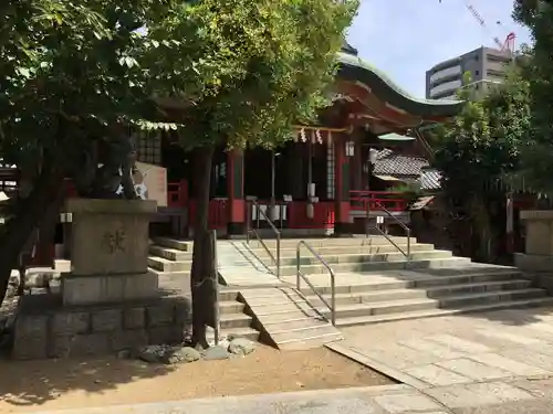 阿倍王子神社の本殿・本堂