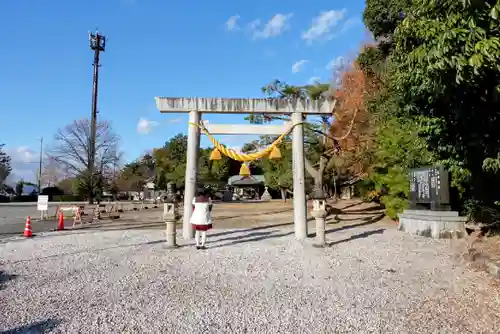 梅坪神社の鳥居