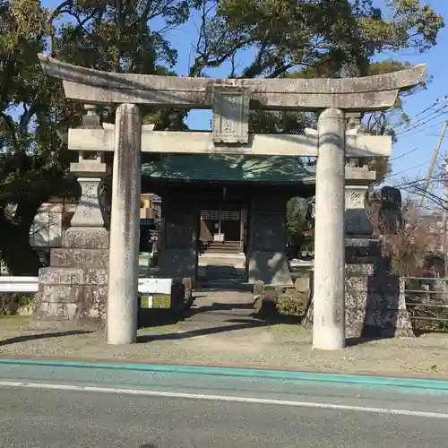 熊野神社の鳥居