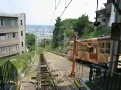 宝山寺の周辺