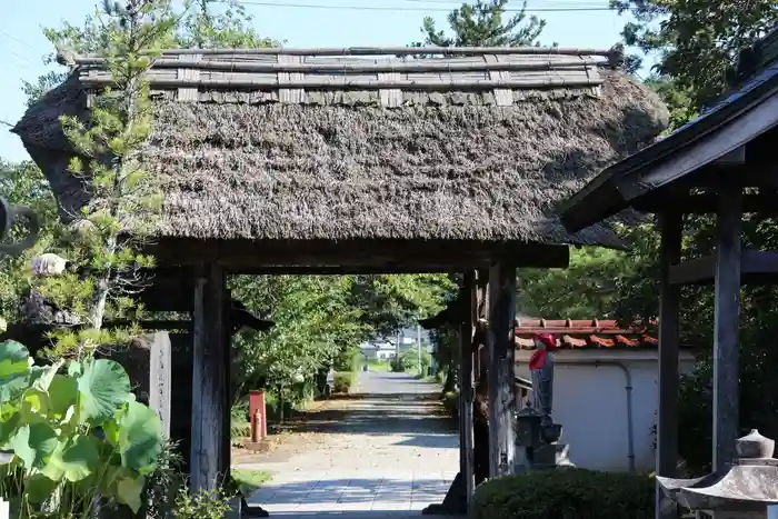 竜宝寺の山門