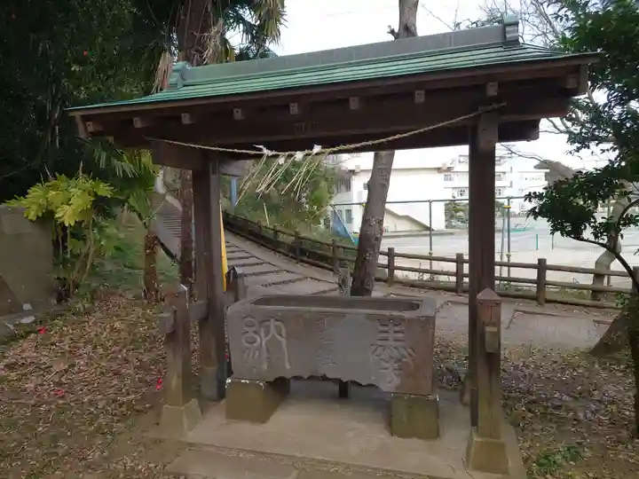 竹内神社の手水舎