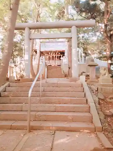 浅間神社の鳥居