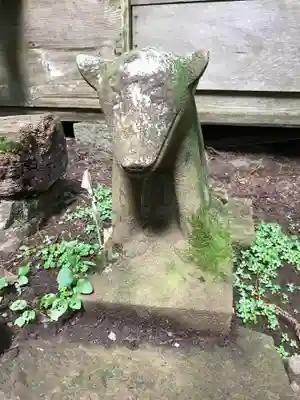 大嶽神社の狛犬