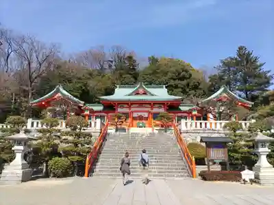 足利織姫神社の本殿・本堂