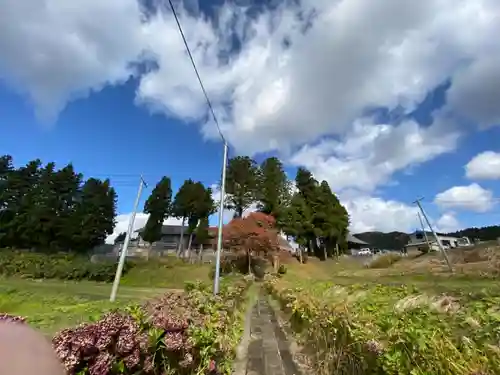 瀧水寺大日坊の景色